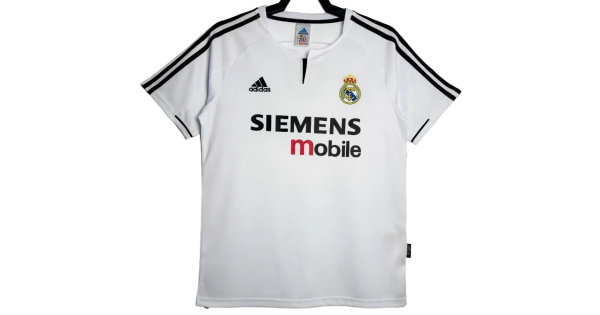 Camisa I Real Madrid 2003 2004 Adidas retro